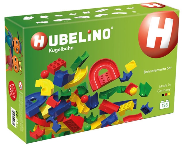 Hubelino Marble Track 128 pieces en ligne Offre a PLUSTOYS