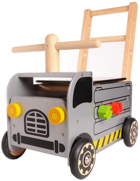 Jouets en bois Dépanneuse Orange - camion en bois - I'm Toy